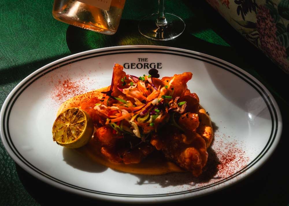 The George Al Carte Menu